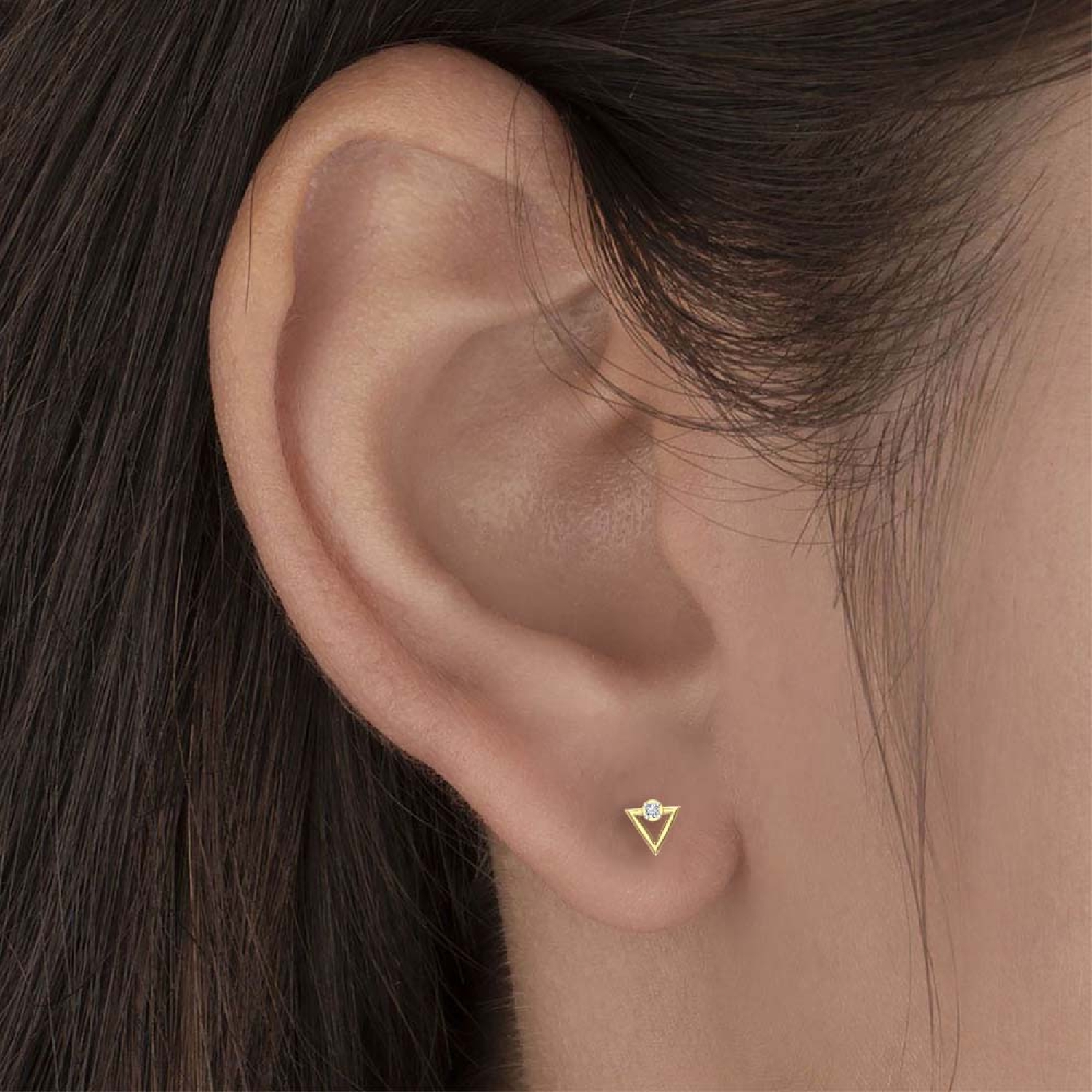 Gold small earrings hot sale for women